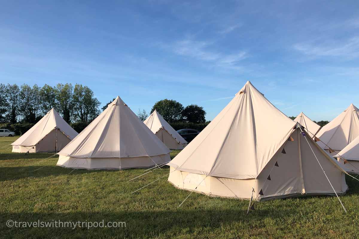 Glamping at Goodwood Revival