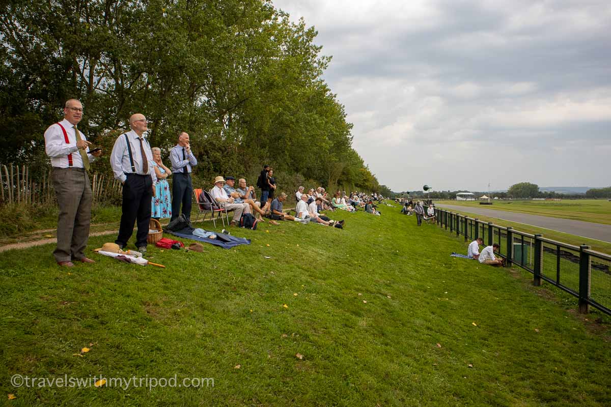 Walk around the back of the circuit to avoid the crowds at Goodwood Revival