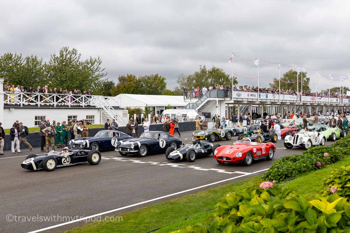 Tribute to Sir Stirling Moss at Goodwood Revival