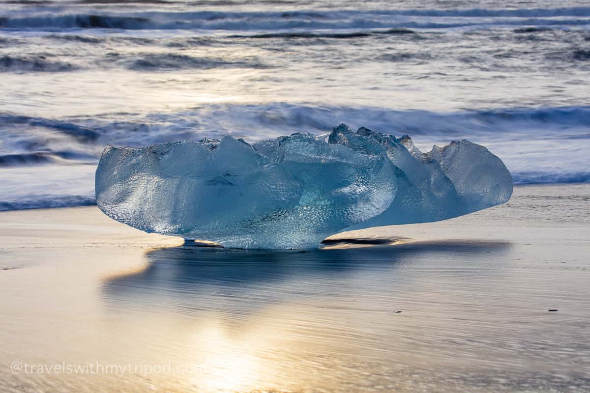 Iceberg on Diamond Beach