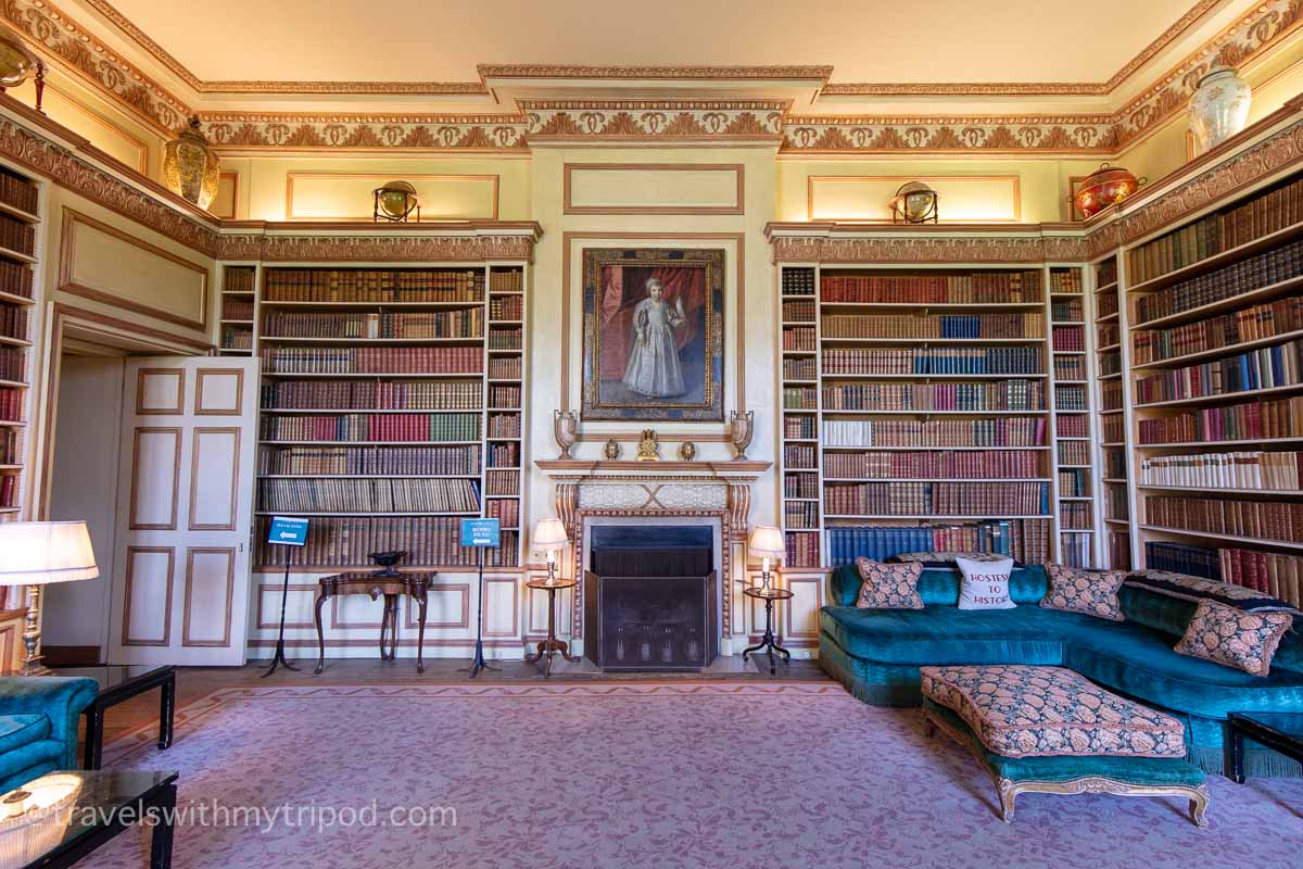 The library at Leeds Castle