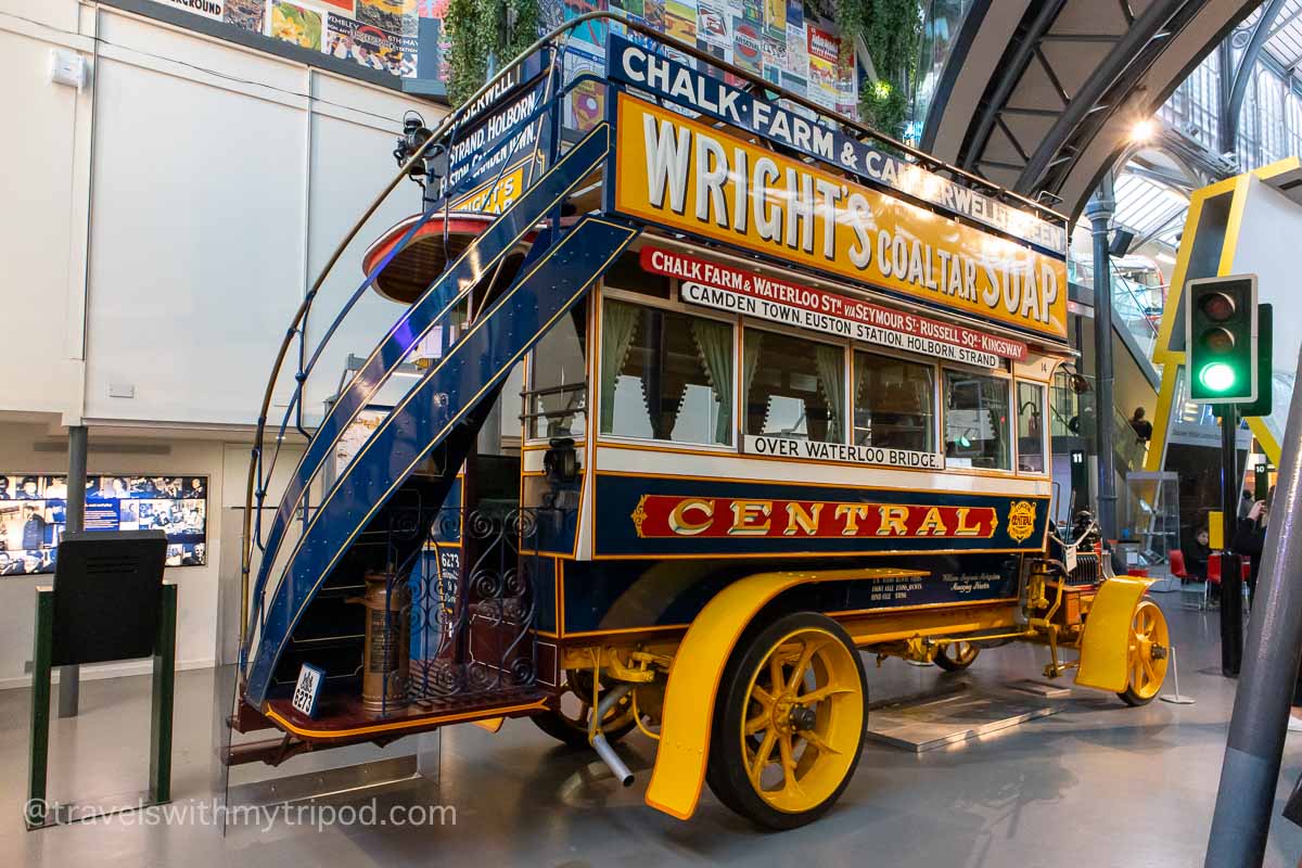 One of the earliest motorised buses - a Leyland X2 from 1908