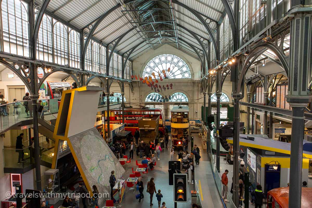 The museum is located in an impressive building in the corner of Covent Garden