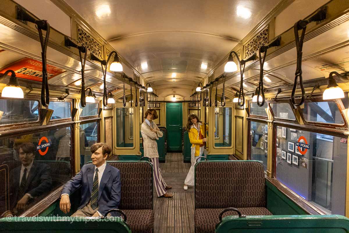 Step inside a Q stock Underground car from the 1920s