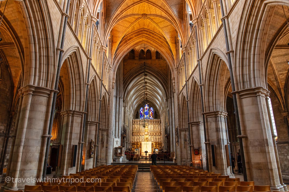 Interior of Southwark Cathedral
