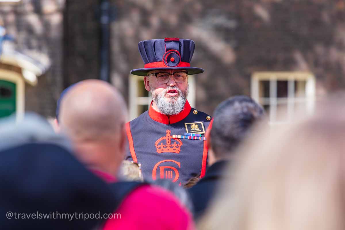 The free tour by one of the Yeoman Warders is highly recommended